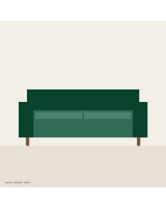 Lucie velvet sofa